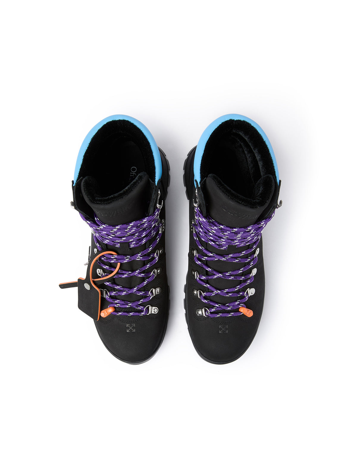 OFF WHITE Hiking Boots BLACK/BLUE OF05929001