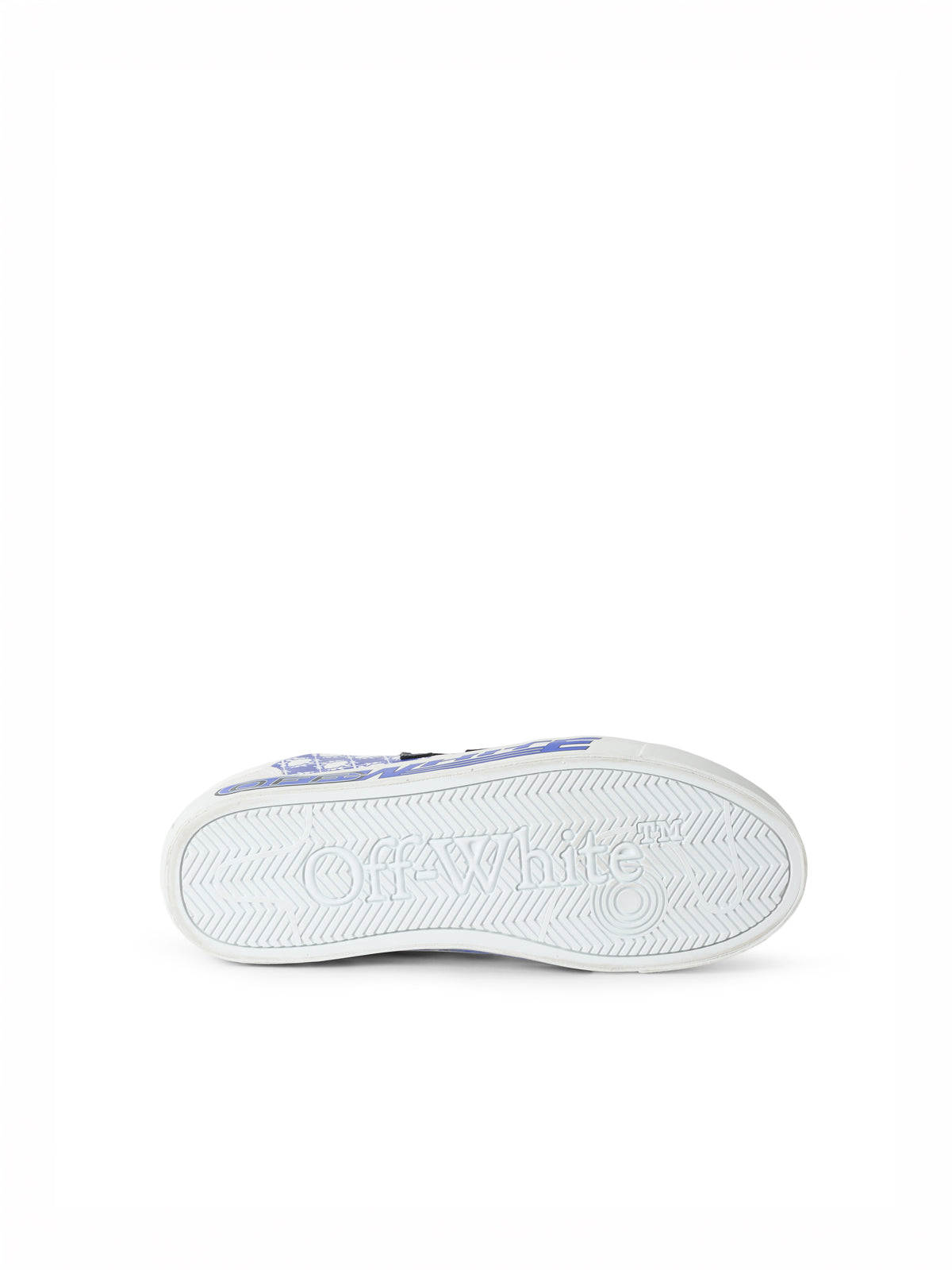 OFF WHITE Vulcanized Low Sneakers WHITE/NEO BLUE OF06006101