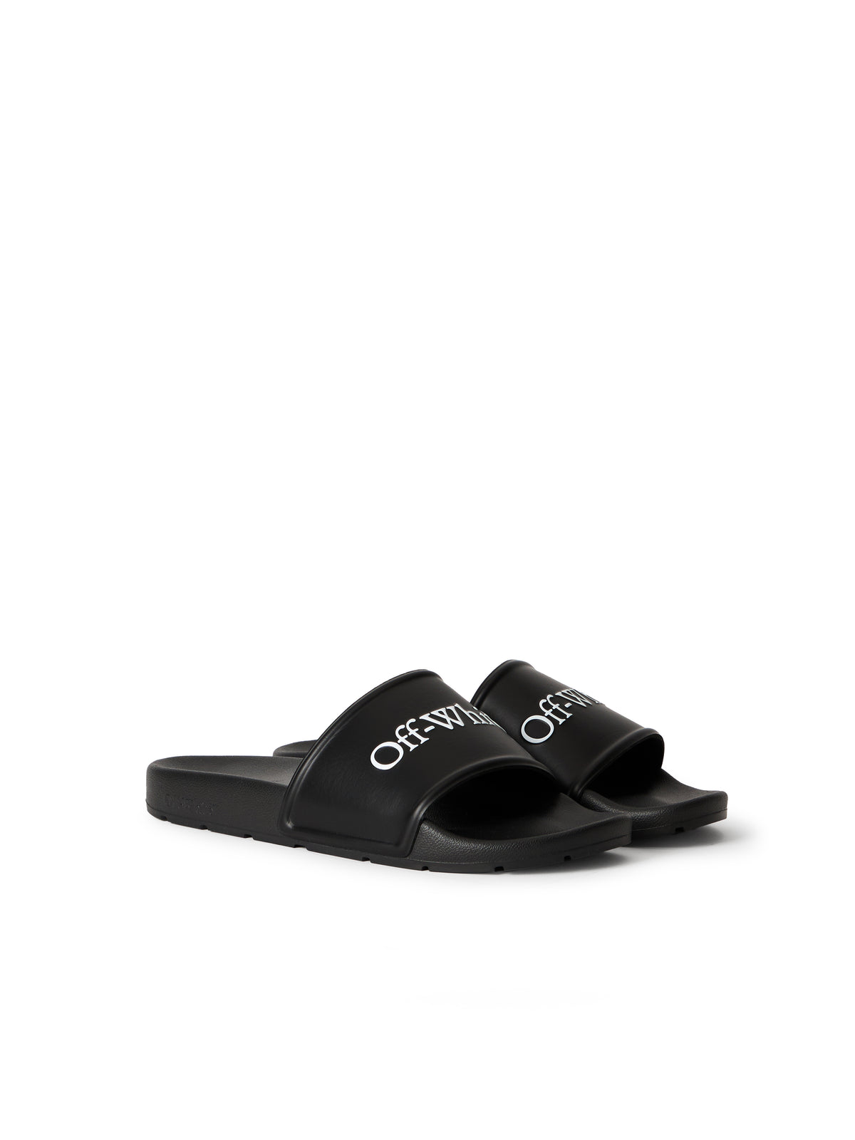 OFF WHITE Bookish Sliders BLACK/WHITE OF06097001