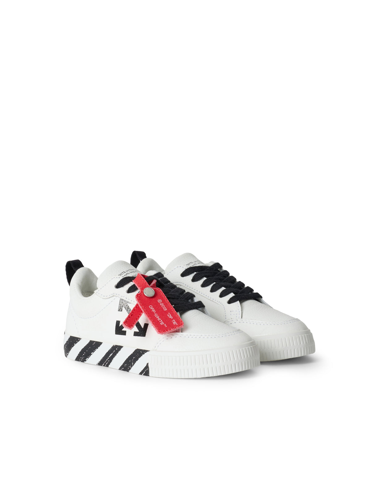 OFF WHITE Vulcanized Low Sneakers WHITE/BLACK OF06139101