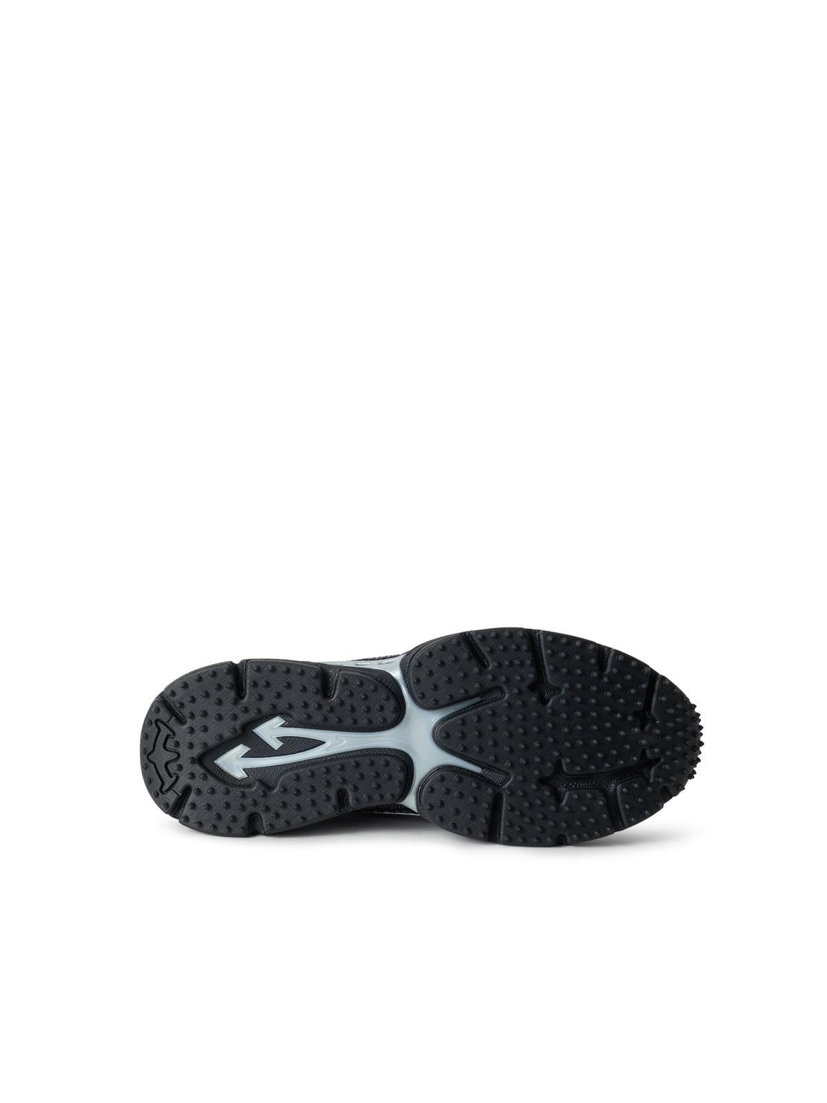 OFF WHITE Be Right Back Knit Sneakers BLACK/SILVER OF06208001
