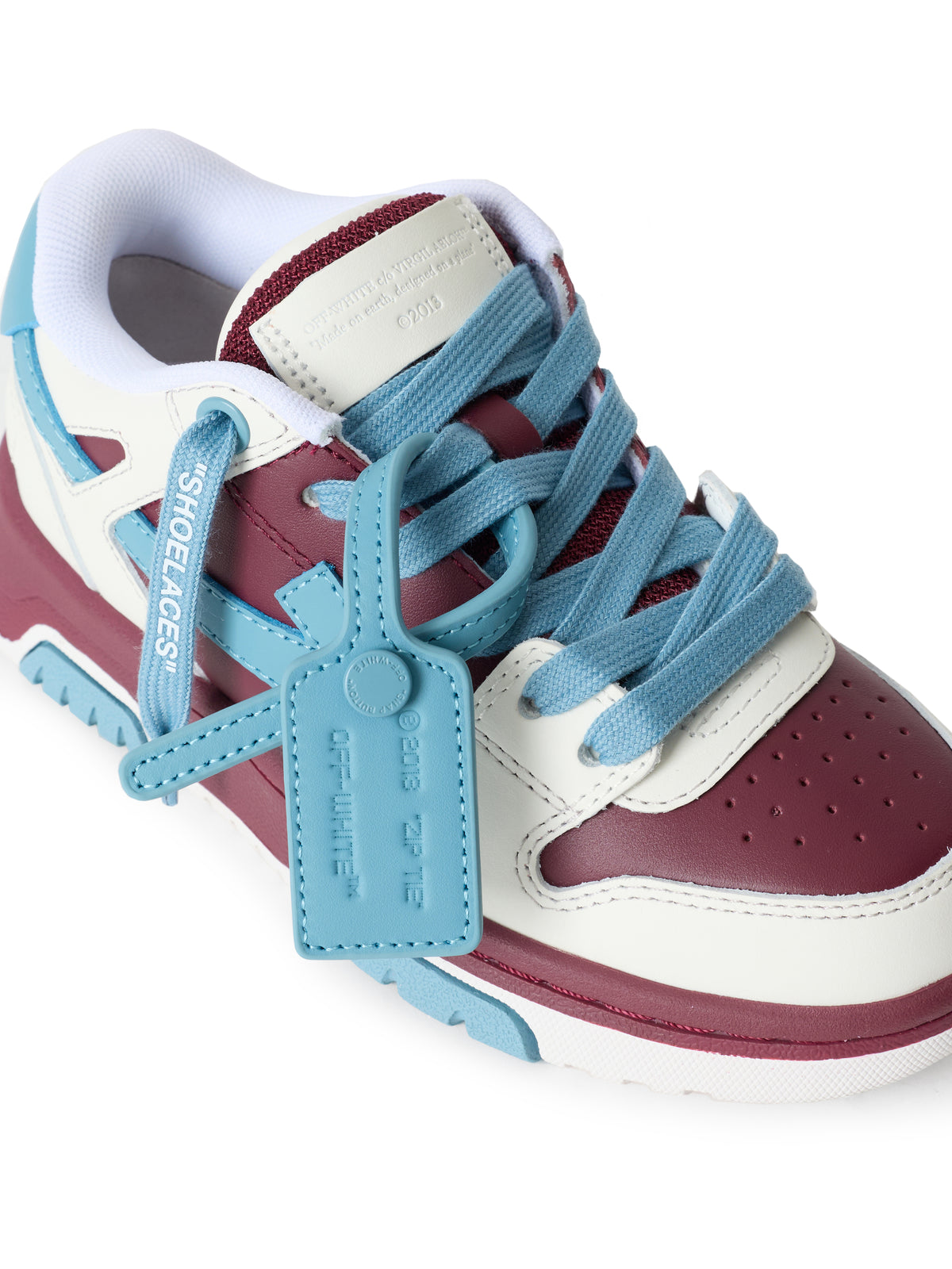 OFF WHITE Out Of Office Sneakers DARK BROWN/P. BLUE OF06414210