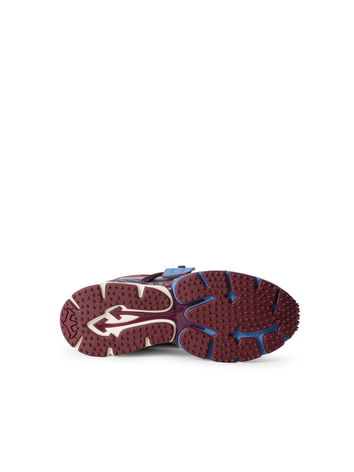 OFF WHITE Be Right Back Sneakers Burgundy/Dusty Blue OF06557609