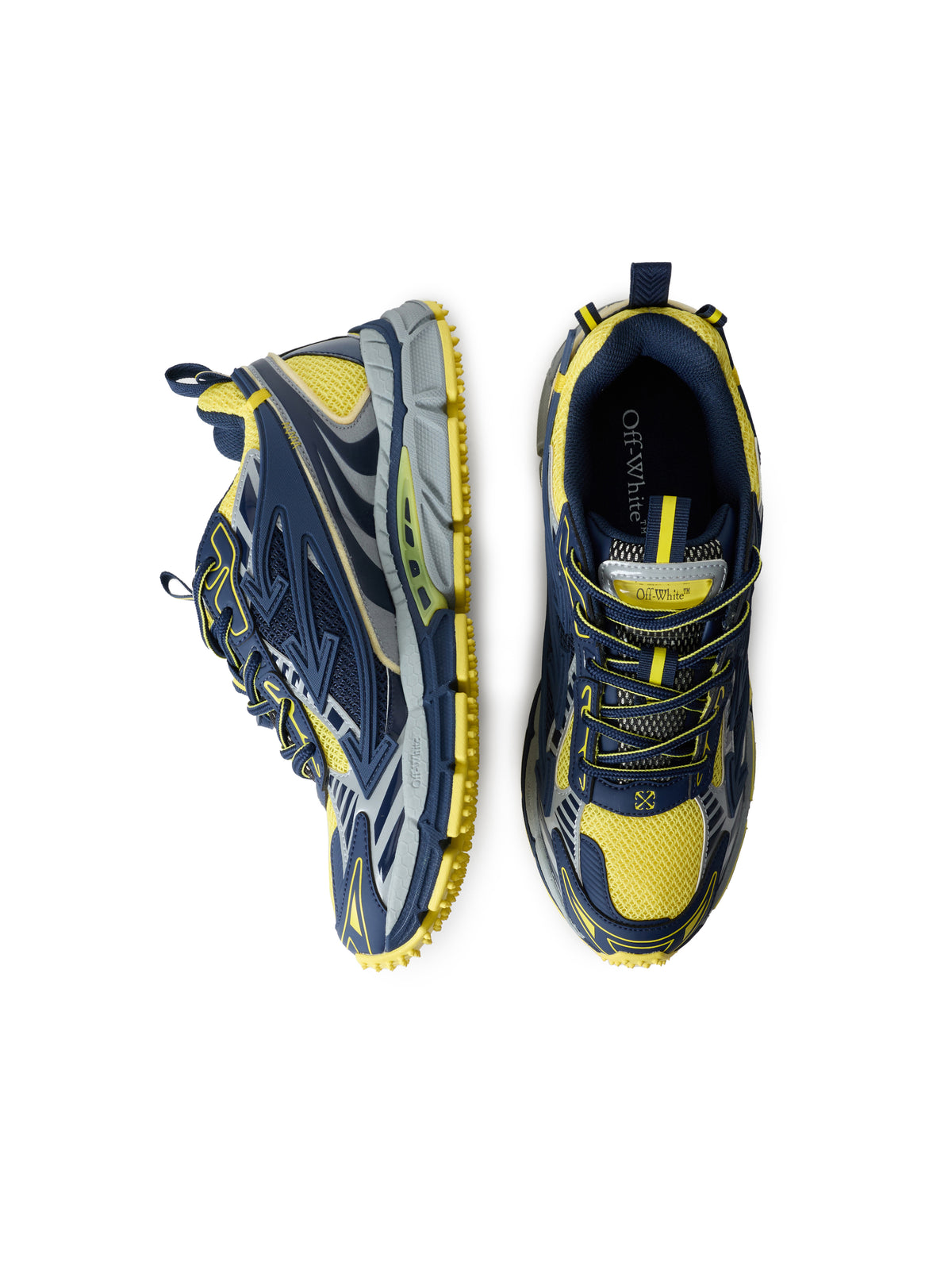 OFF WHITE Be Right Back Sneakers Yellow/Gry OF06557706