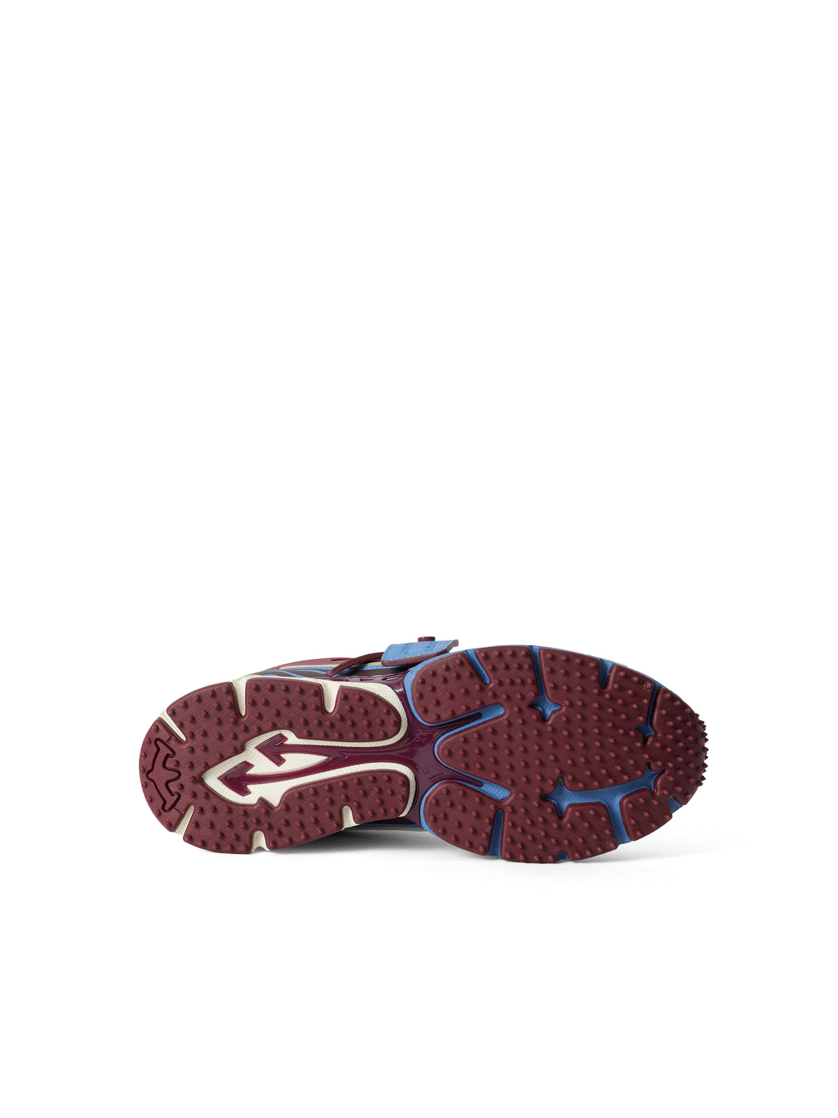 OFF WHITE Be Right Back Sneakers Burgundy/Dusty Blue OF06566609