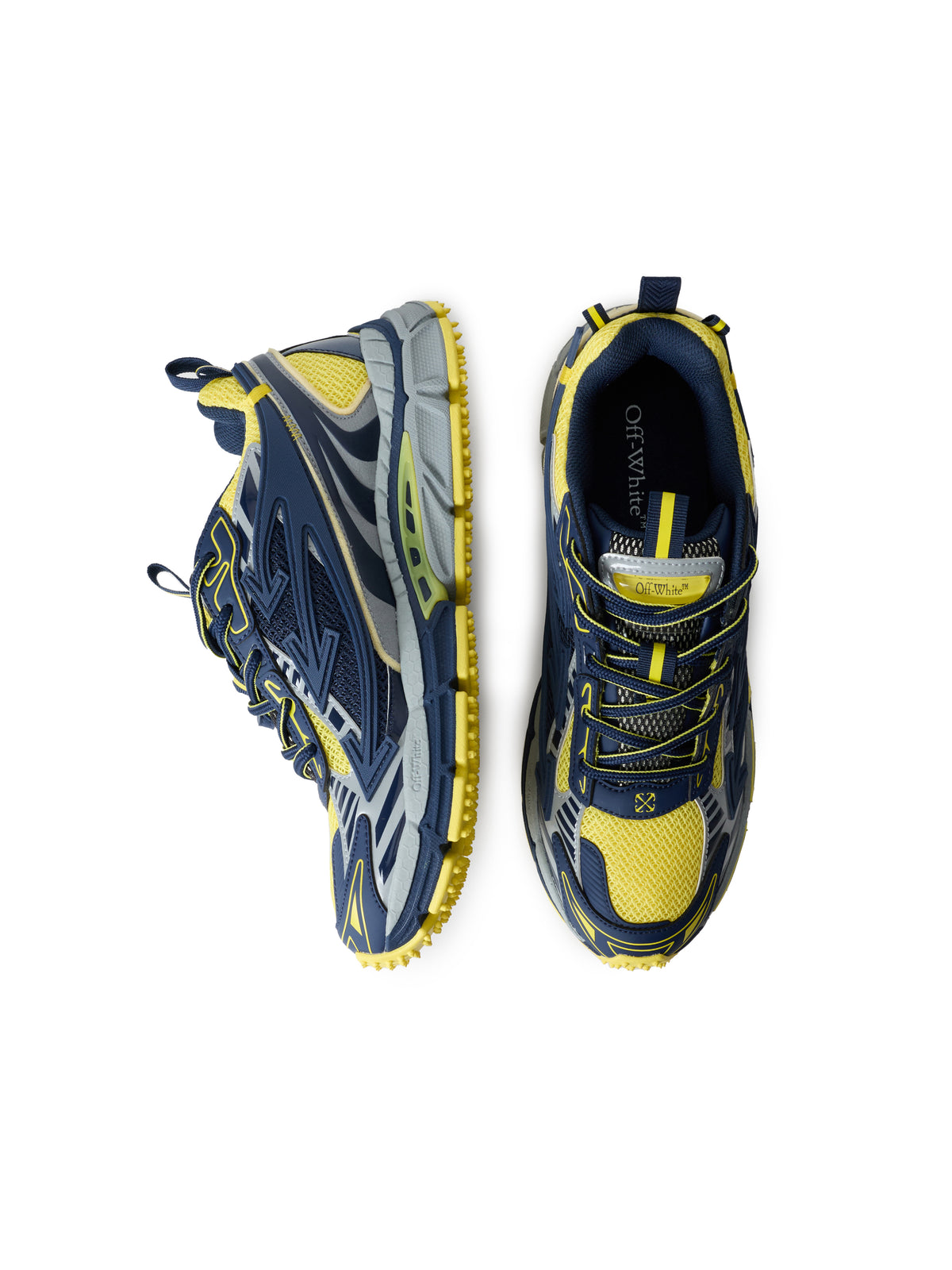 OFF WHITE Be Right Back Sneakers Yellow/Gry OF06566706