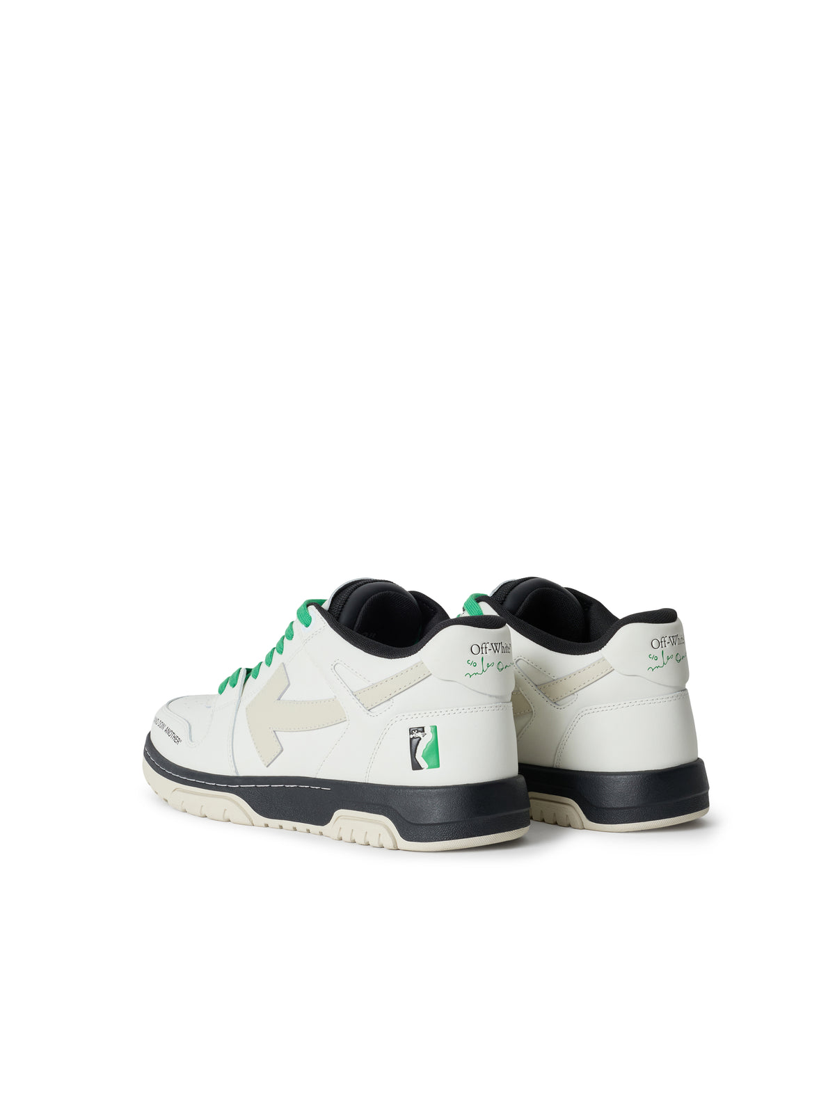 OFF WHITE Out Of Office Miles Davis Sneakers White Green OF06605101