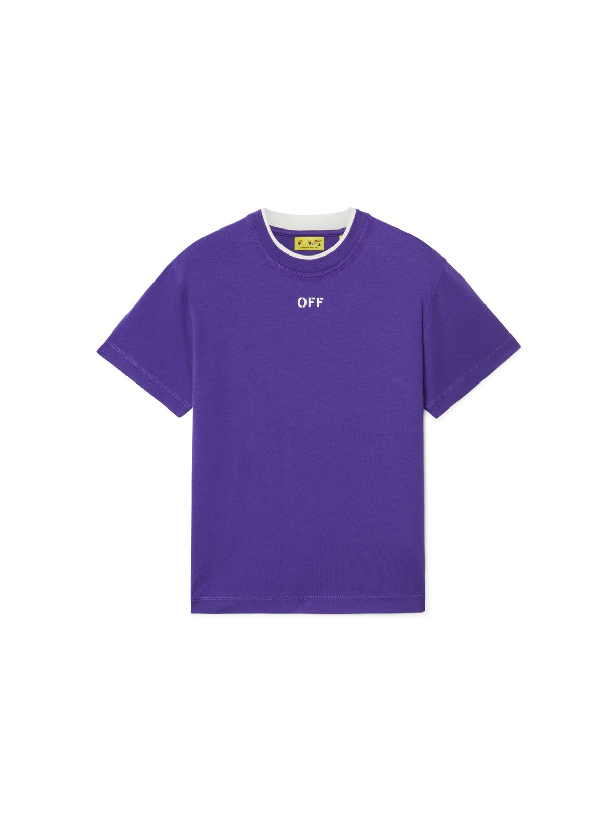 Off Stamp Cl Tee S/S Bleach