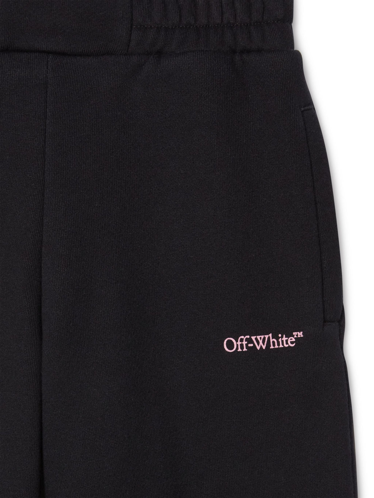 OFF WHITE Bookish Wide Leg Pant BLACK OGCH00AF24FLE001