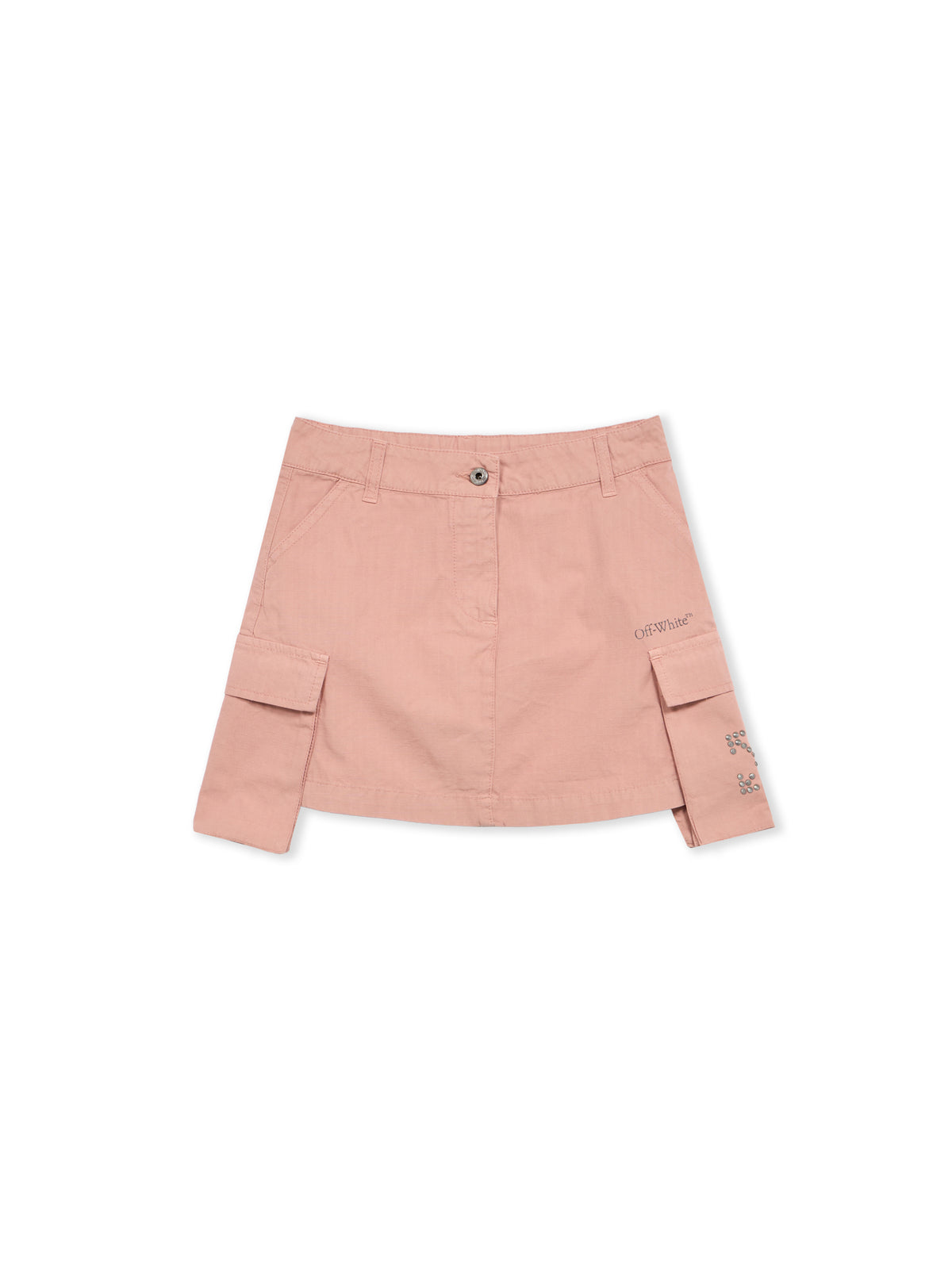 Arrow Studs Cargo Skirt