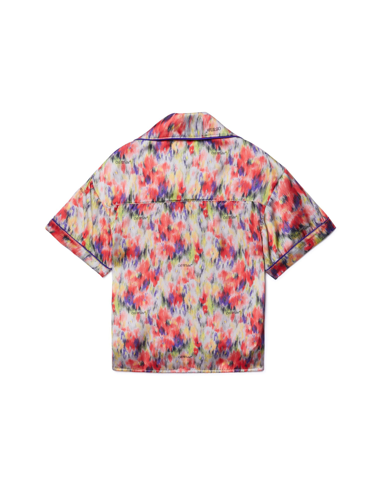 OFF WHITE All Over Chine Shirt S/S PINK OGGG002S25FAB002