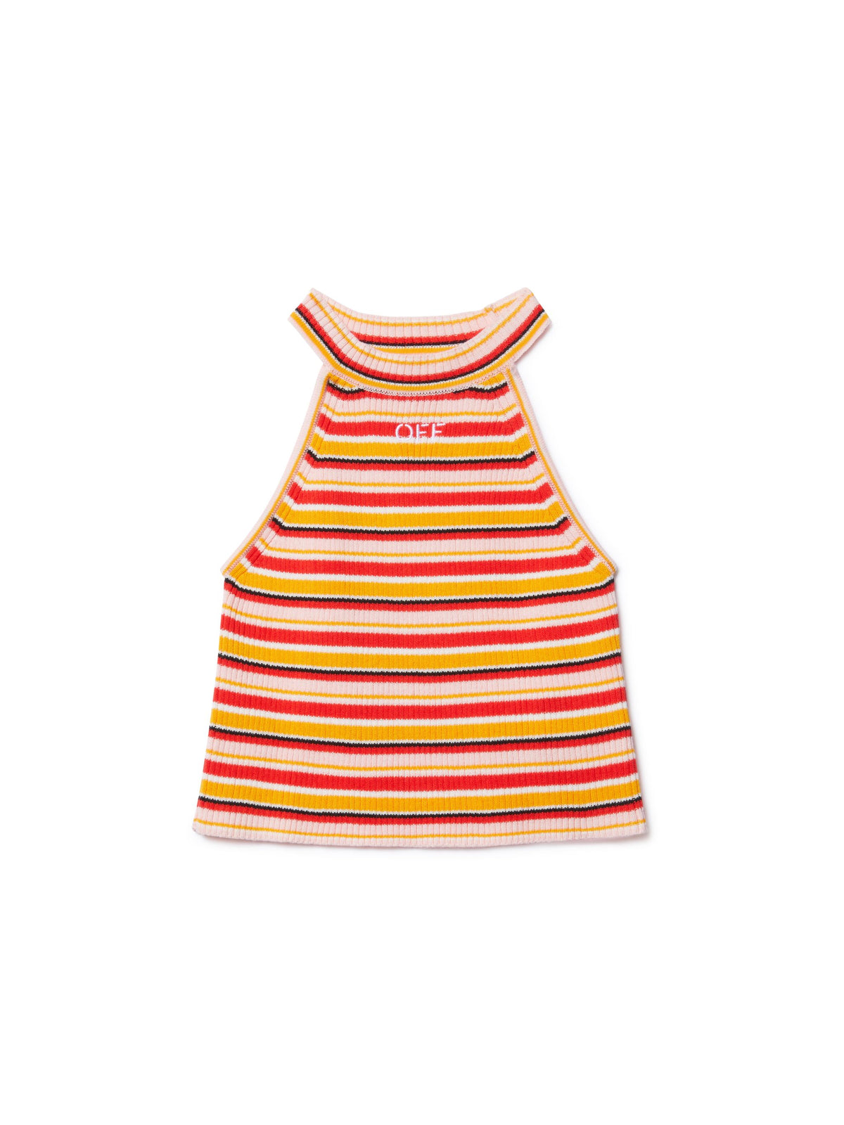 Off Stamp Clear Rib Top