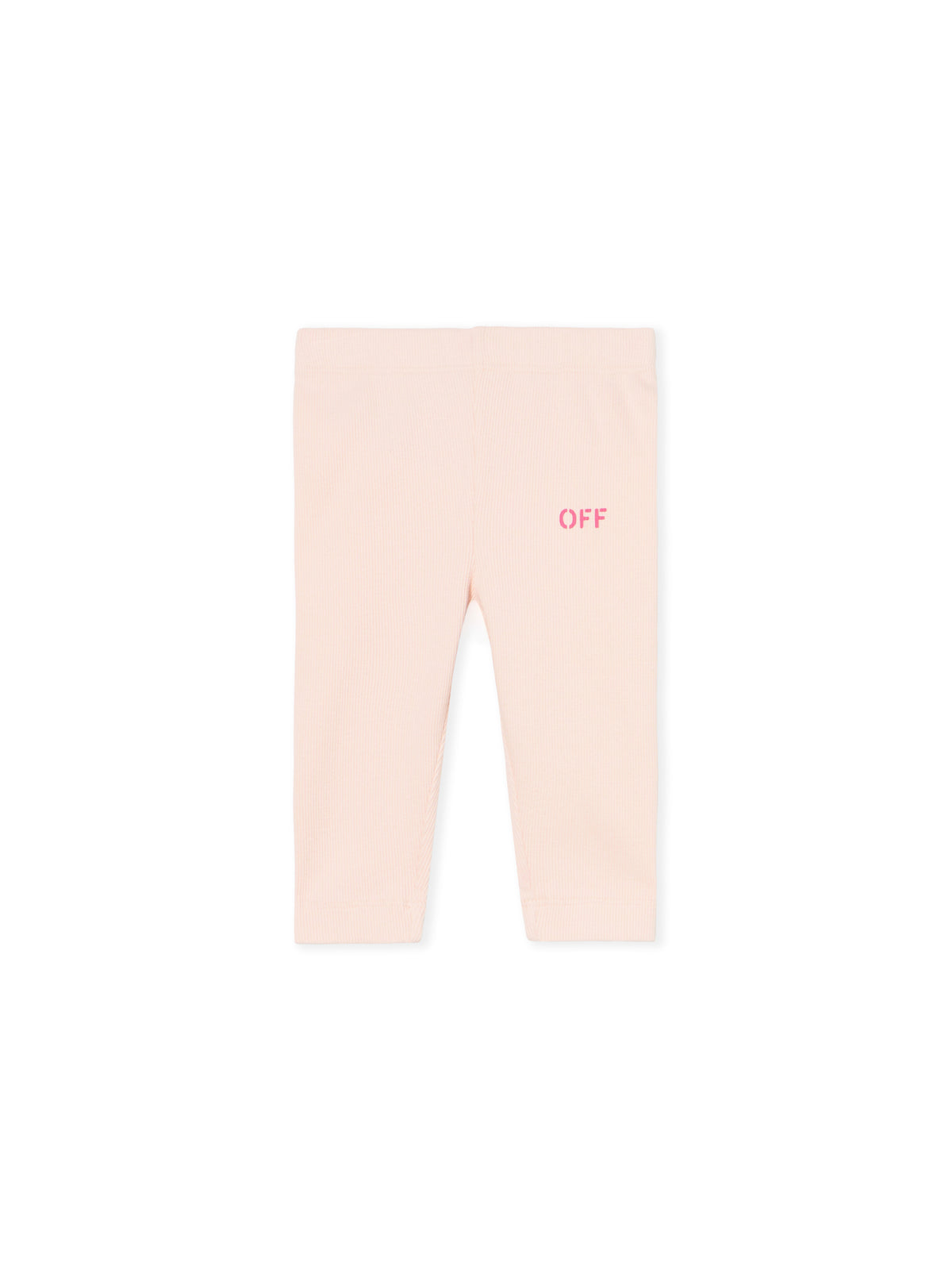 Off Stamp Rib Logo Leggings