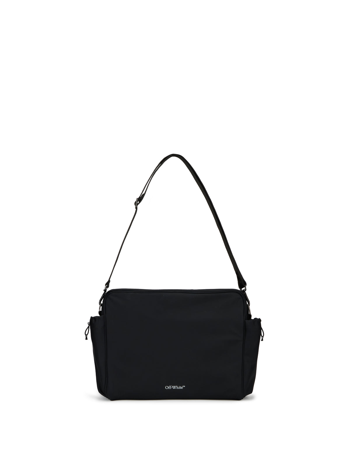 OFF WHITE "For Parents Only" Diaper Bag BLACK OGXE002C99FAB001