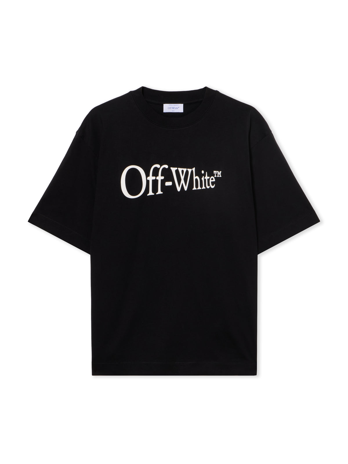 OFF WHITE Run Arrow Skate Logo T-Shirt BLACK - WHITE OMAA120F25JER00F