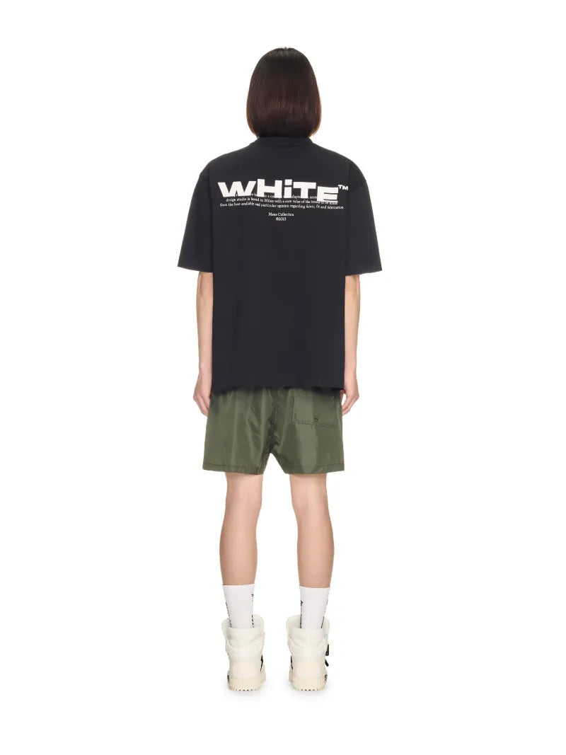OFF WHITE Off Shared Skate S/S Tee BLACK OMAA120S25JER00B