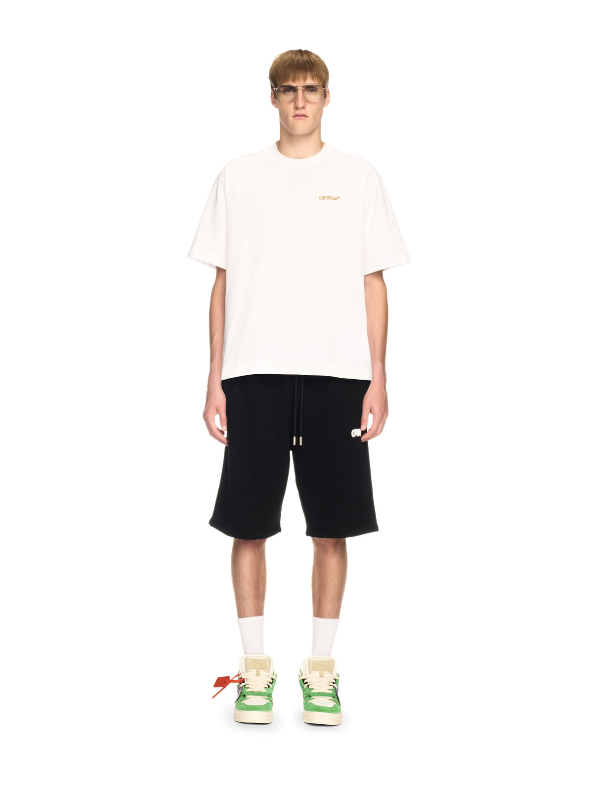 White Tape Arrow T-Shirt