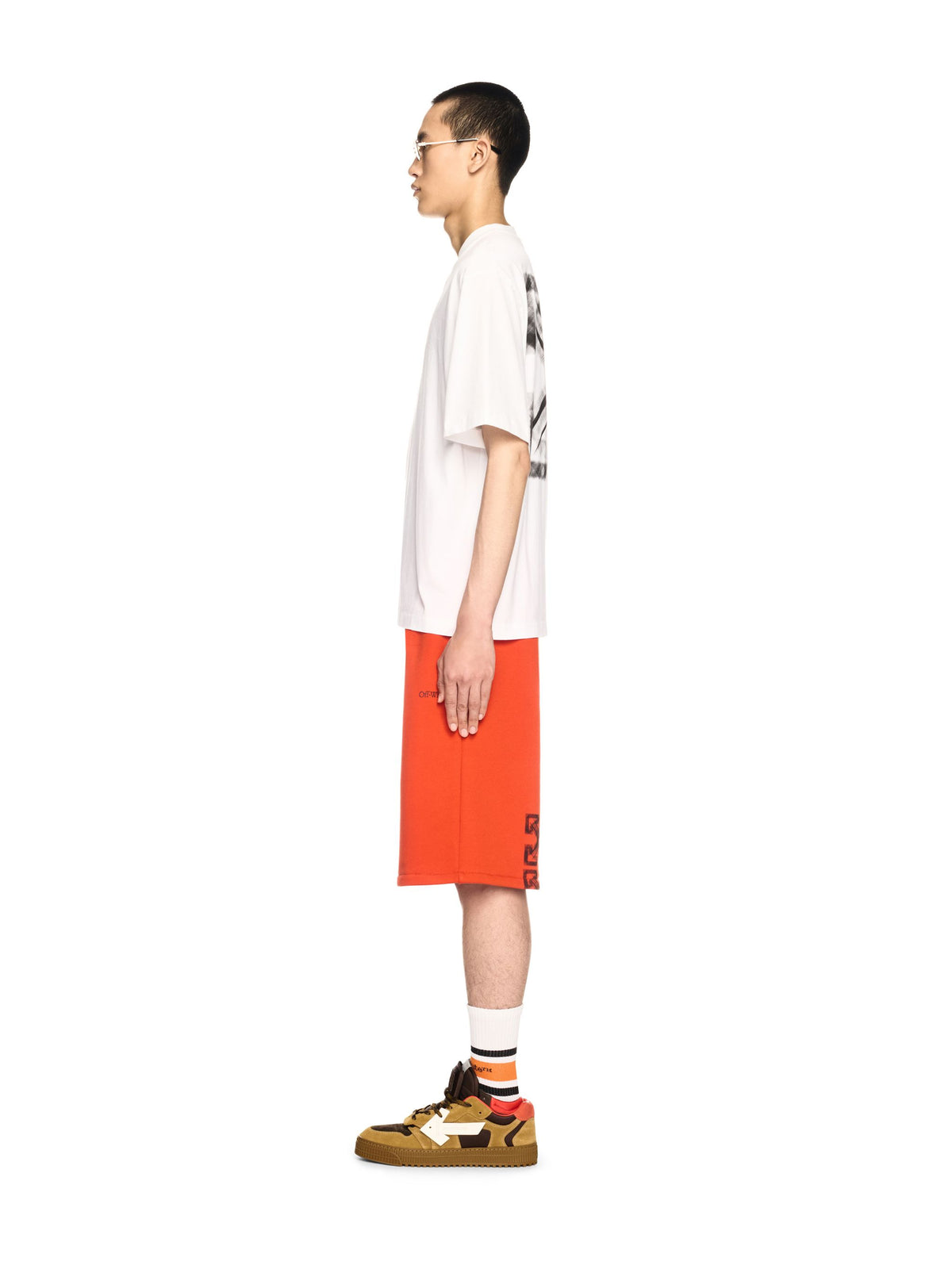 OFF WHITE White Vibe Arrow T-Shirt WHITE OMAA120S25JER00F