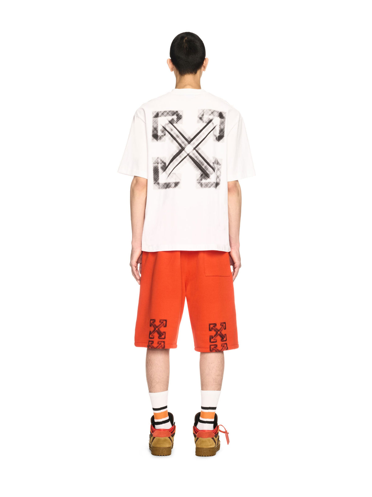 OFF WHITE White Vibe Arrow T-Shirt WHITE OMAA120S25JER00F