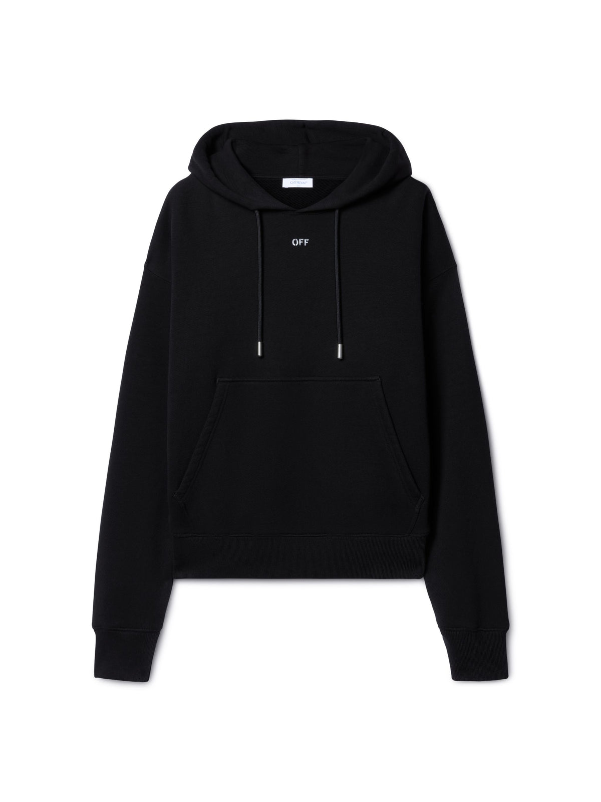 OFF WHITE Vibe Arrow Skate Hoodie BLACK OMBB085S25FLE00L
