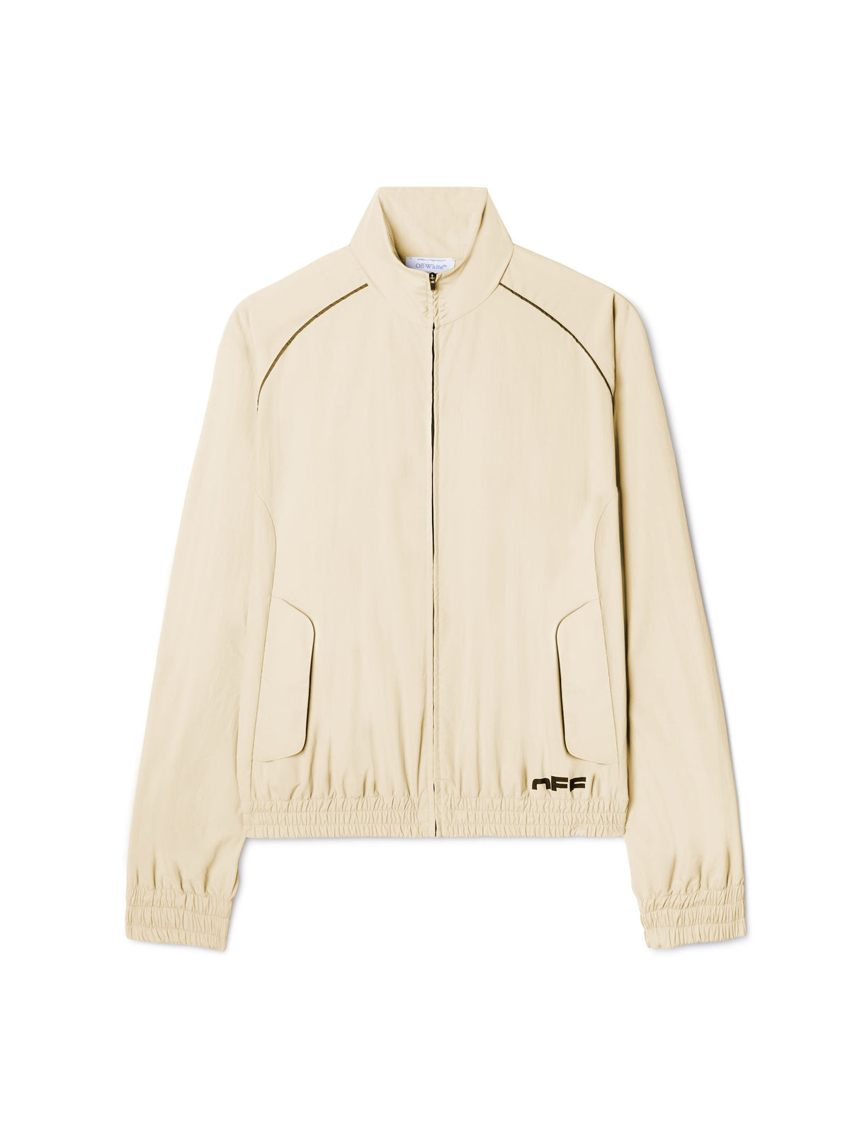 Gray Off Split Track Jacket