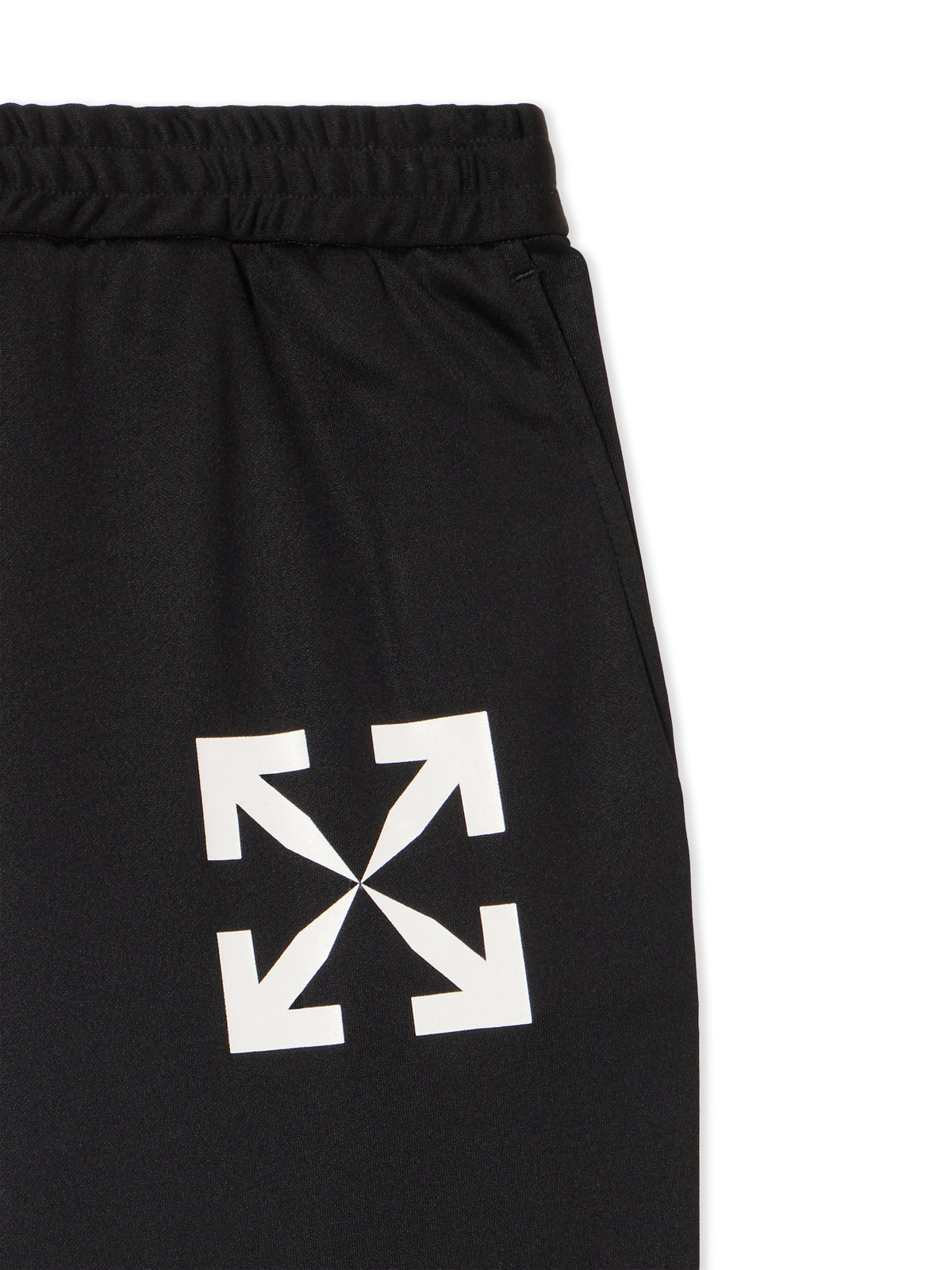 OFF WHITE Single Arrow Slim Trackpants BLACK WHITE OMCJ018C99FAB002