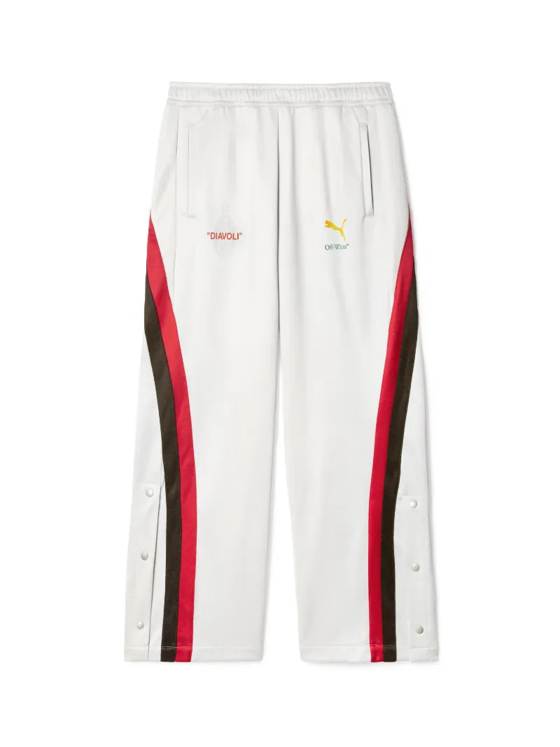 OFF WHITE ACM X PUMA_TRACK PANT SILVER - RED - BLACK OMCJ03AT25FAB001