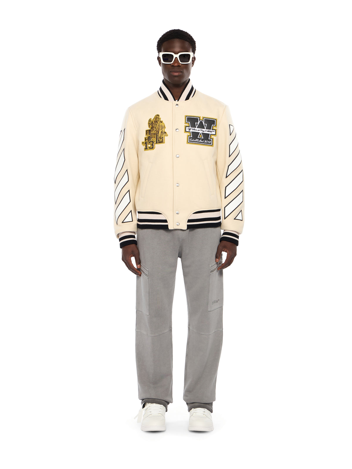 Lion Wool Varsity Jacket