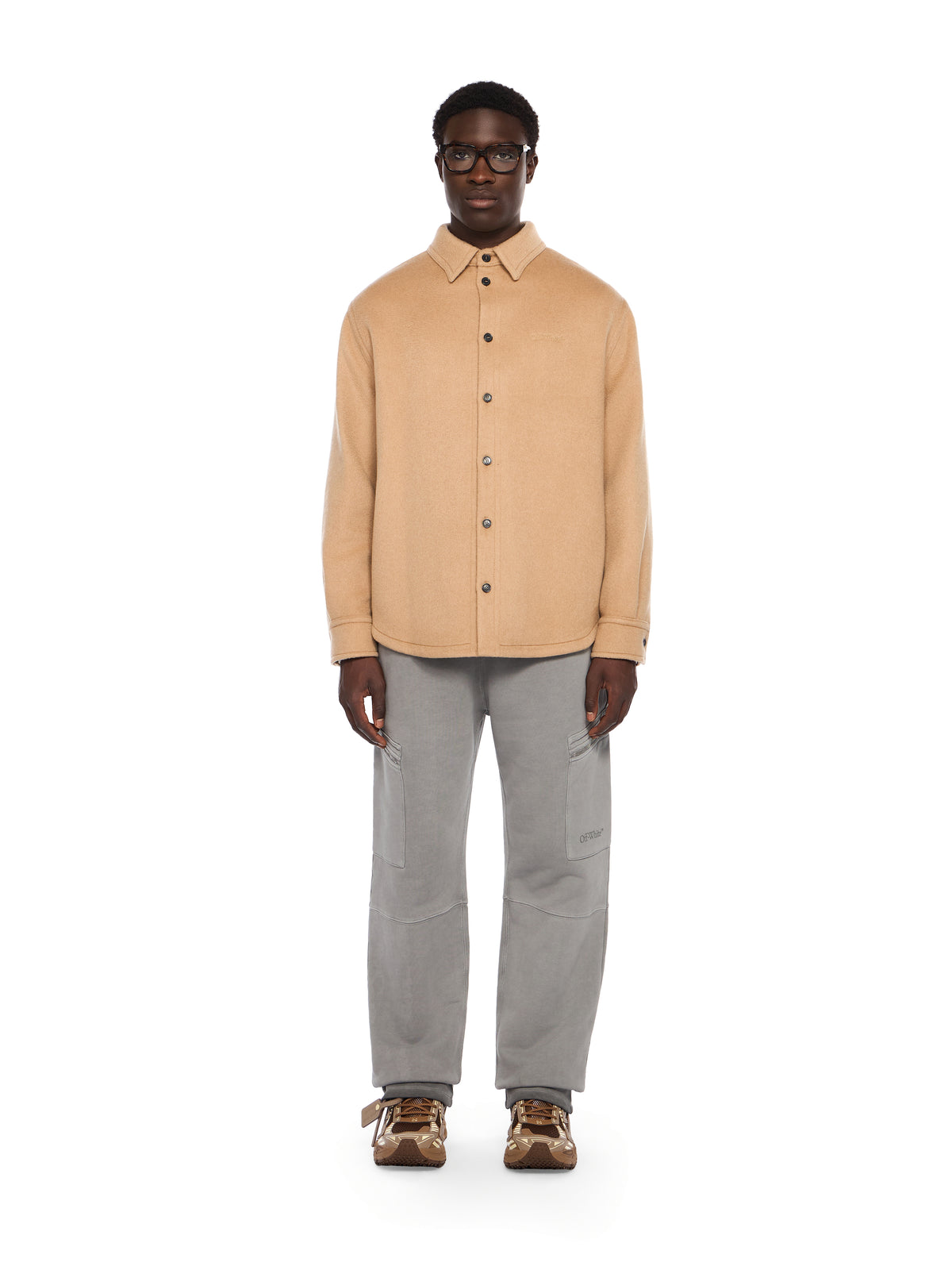 Quote Military Cashmere Overshirt