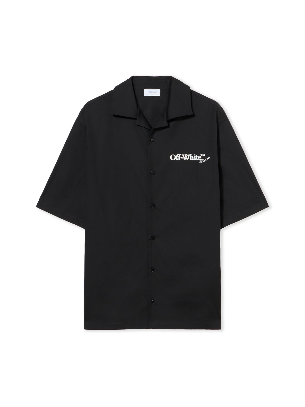 Scribble Arrow Poplin Bowling Shirt