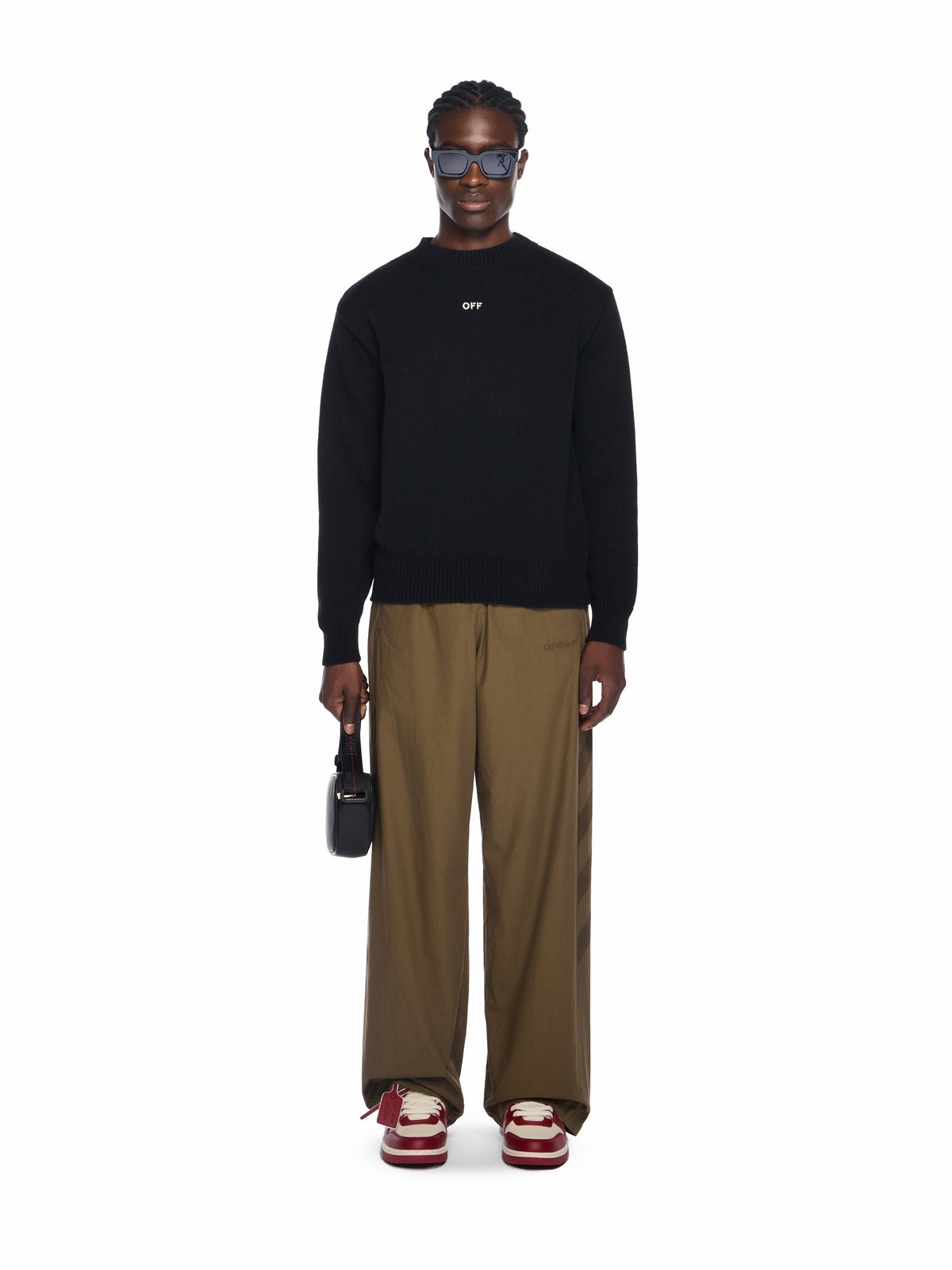 Thinkman Arrow Knit Crewneck