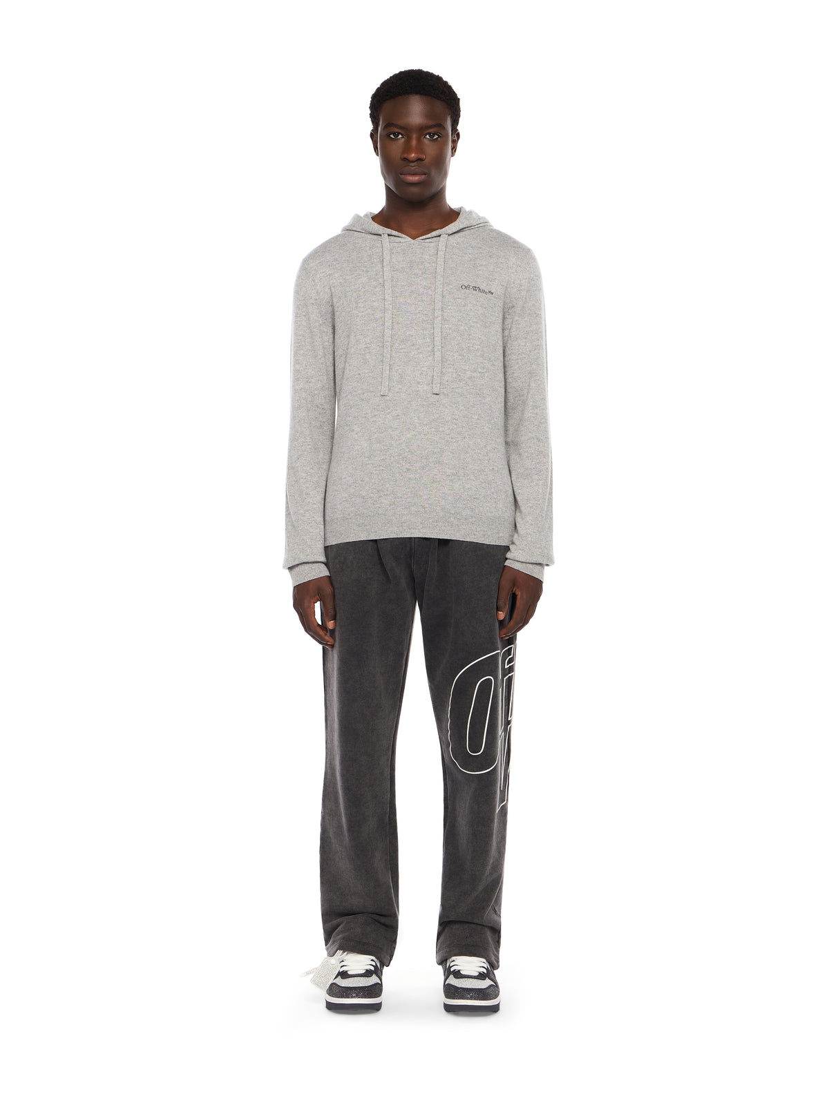 Quote Knit Hoodie