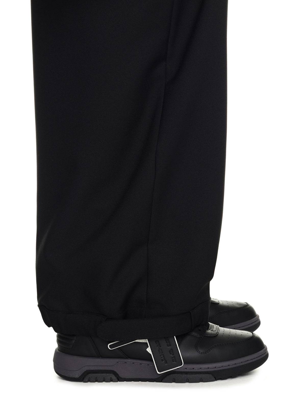 OFF WHITE Out Of Office Sneakers BLACK OMIA189C99LEA006