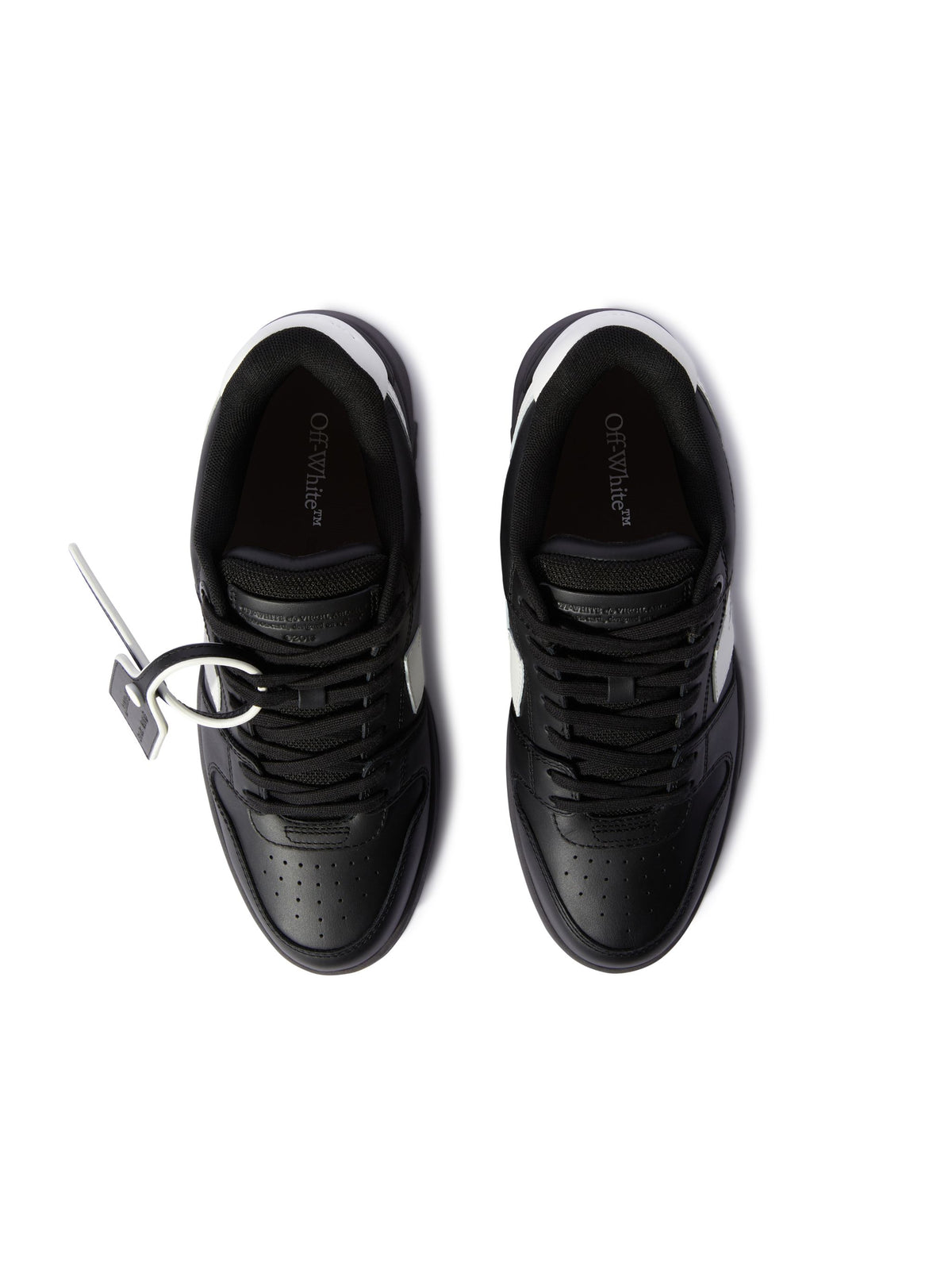 OFF WHITE Out Of Office Sneakers BLACK OMIA189C99LEA006