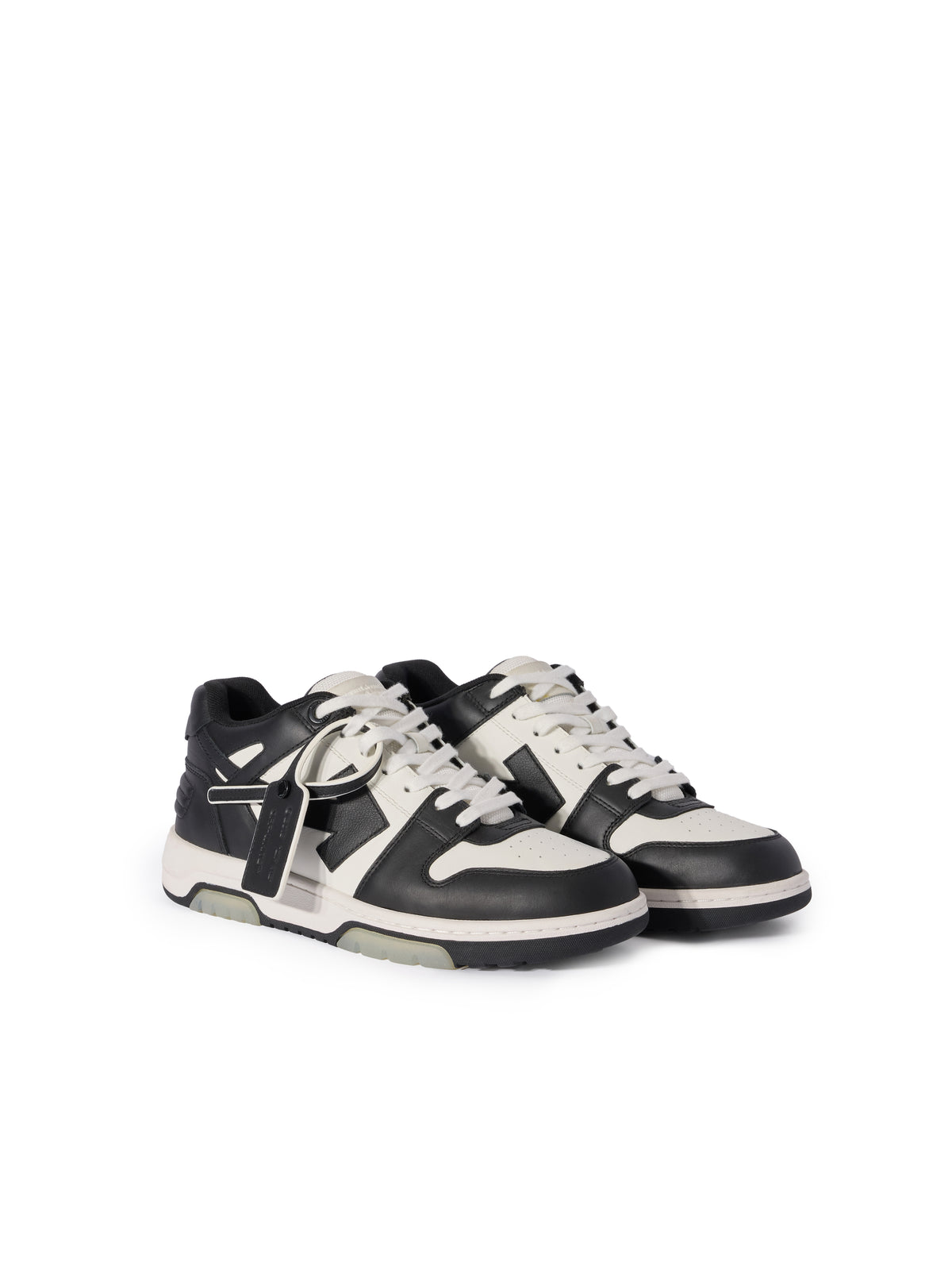 OFF WHITE Out Of Office Sneakers WHITE - BLACK OMIA189C99LEA007