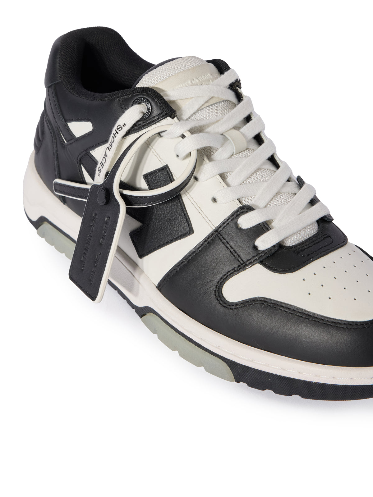 OFF WHITE Out Of Office Sneakers WHITE - BLACK OMIA189C99LEA007