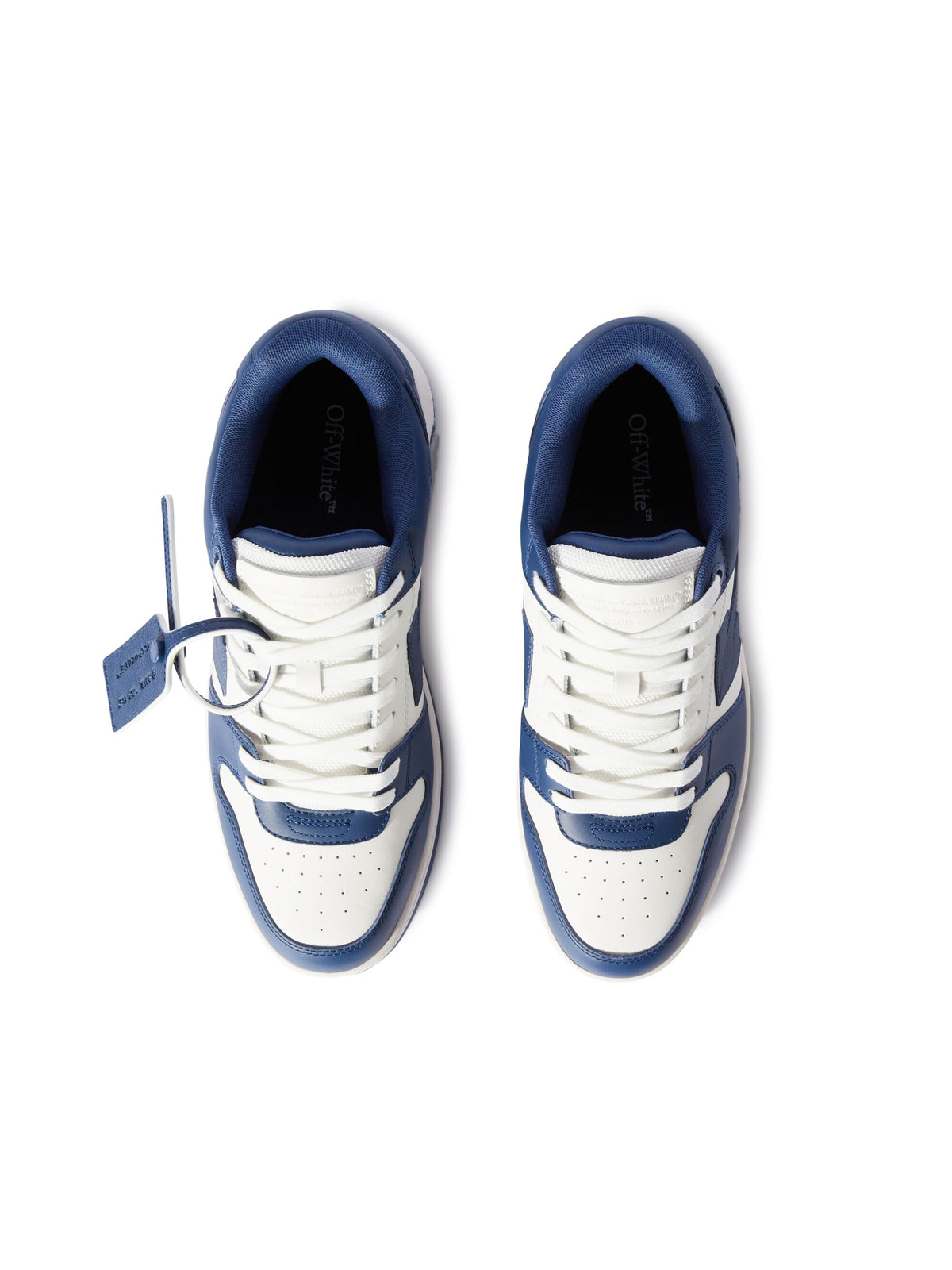 OFF WHITE Blue/White Out Of Office Sneakers BLUE OMIA189C99LEA007