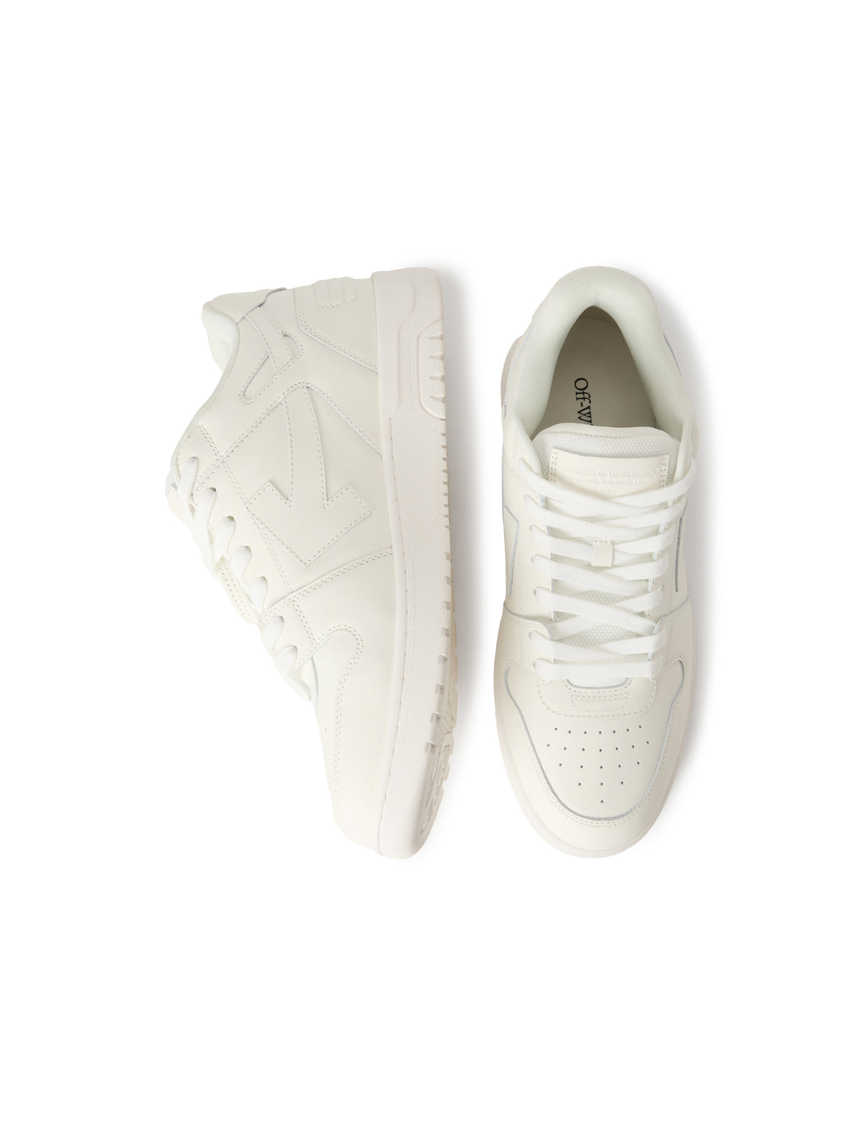 OFF WHITE Out Of Office Sneaker WHITE - WHITE OMIA189C99LEA009