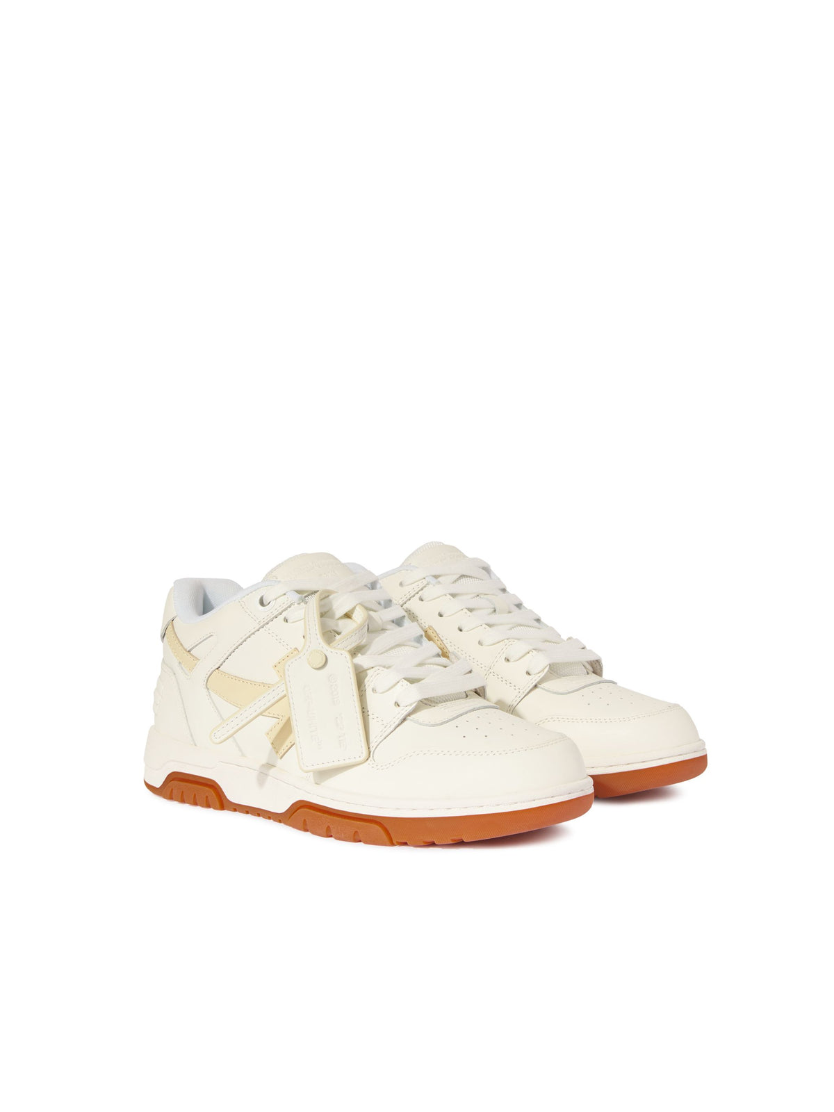 OFF WHITE OUT OF OFFICE CALF LEATHER WHITE OMIA189C99LEA011
