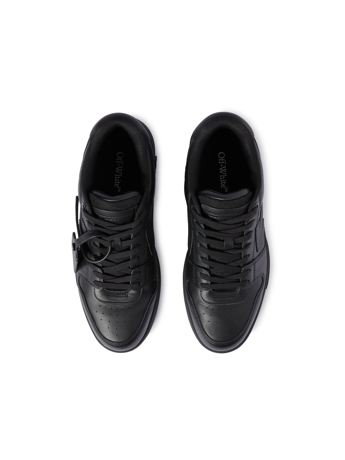 OFF WHITE Out Of Office Sneakers BLACK OMIA189C99LEA013