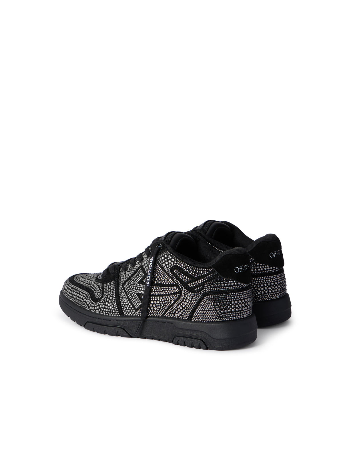 OFF WHITE Out Of Office Strass BLACK - BLACK OMIA189C99LEA018