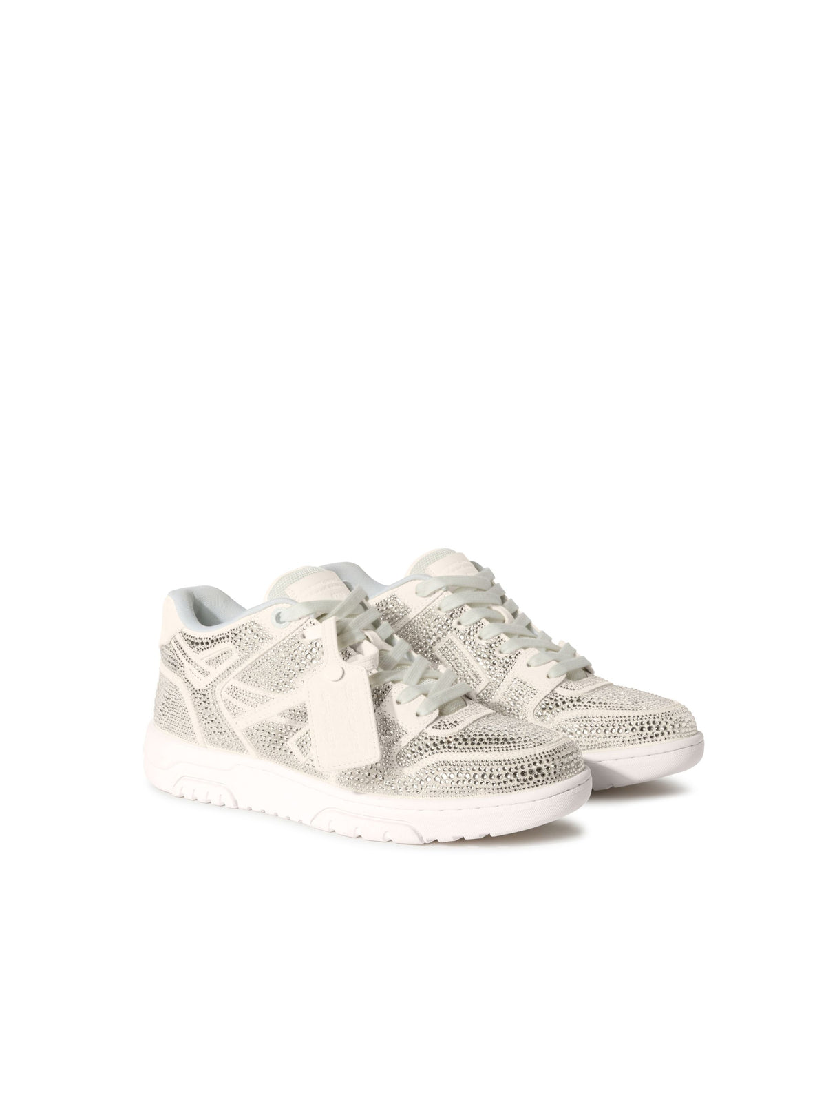 OFF WHITE OUT OF OFFICE STRASS WHITE OMIA189F24LEA009