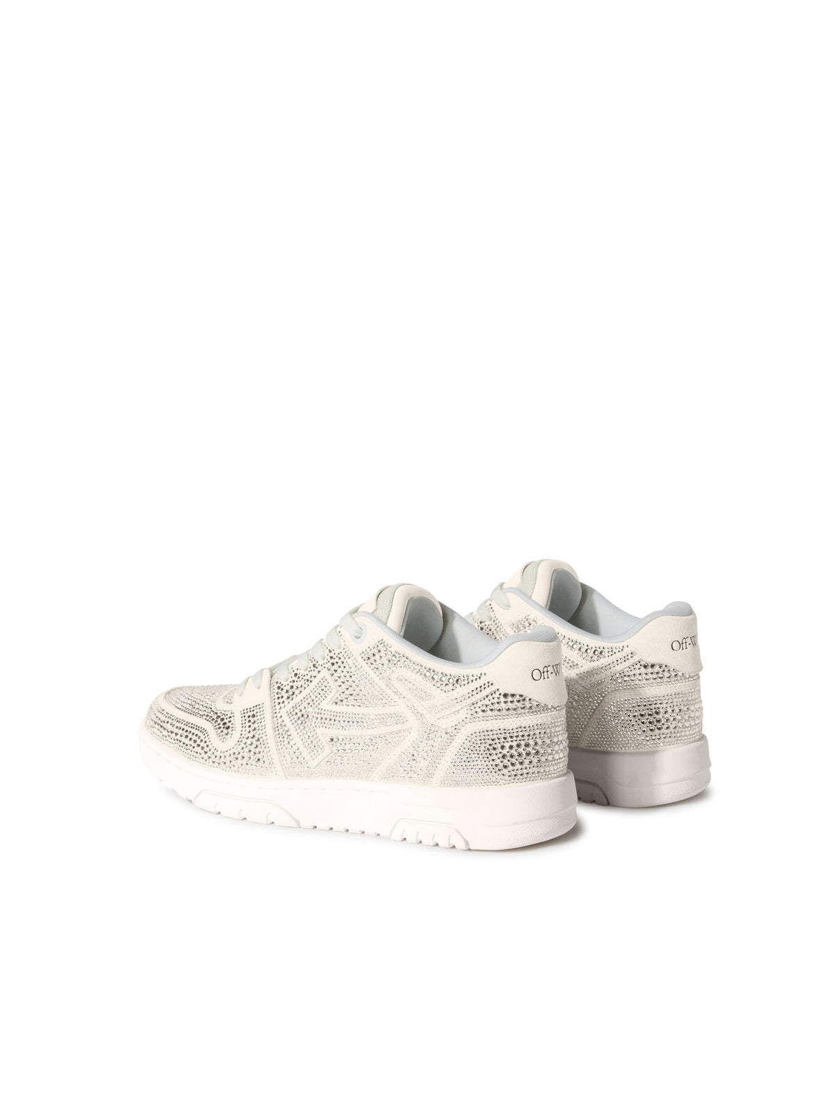 OFF WHITE OUT OF OFFICE STRASS WHITE OMIA189F24LEA009