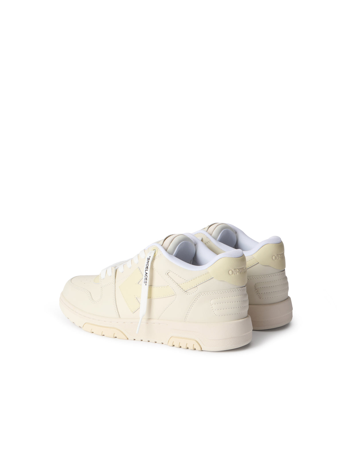 OFF WHITE Out Of Office Sneakers NUDE - SAND OMIA189F25LEA003
