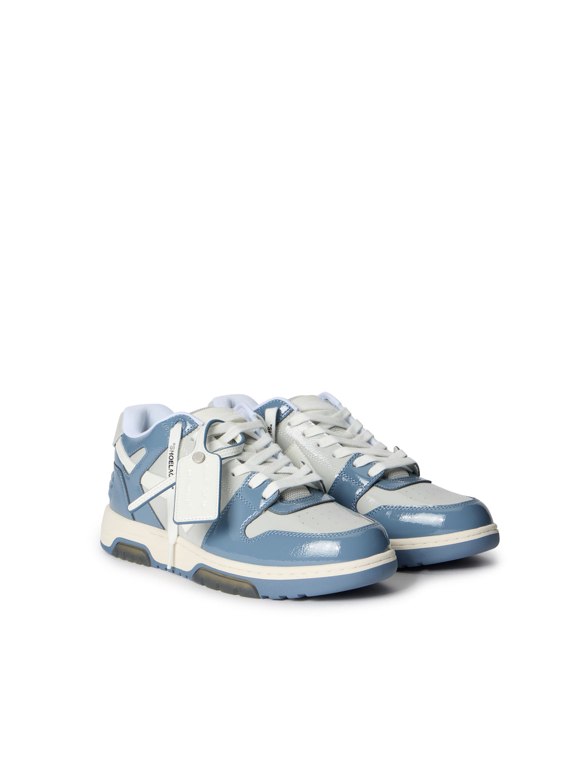 OFF WHITE Out Of Office Sneakers GREY - WHITE OMIA189F25LEA00A
