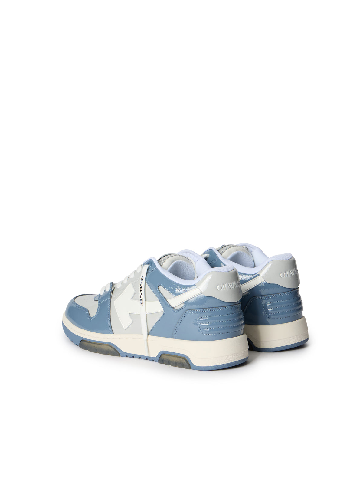 OFF WHITE Out Of Office Sneakers GREY - WHITE OMIA189F25LEA00A