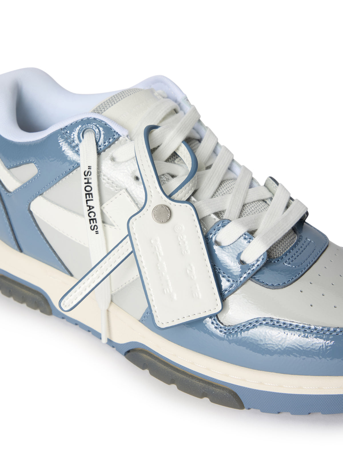 OFF WHITE Out Of Office Sneakers GREY - WHITE OMIA189F25LEA00A