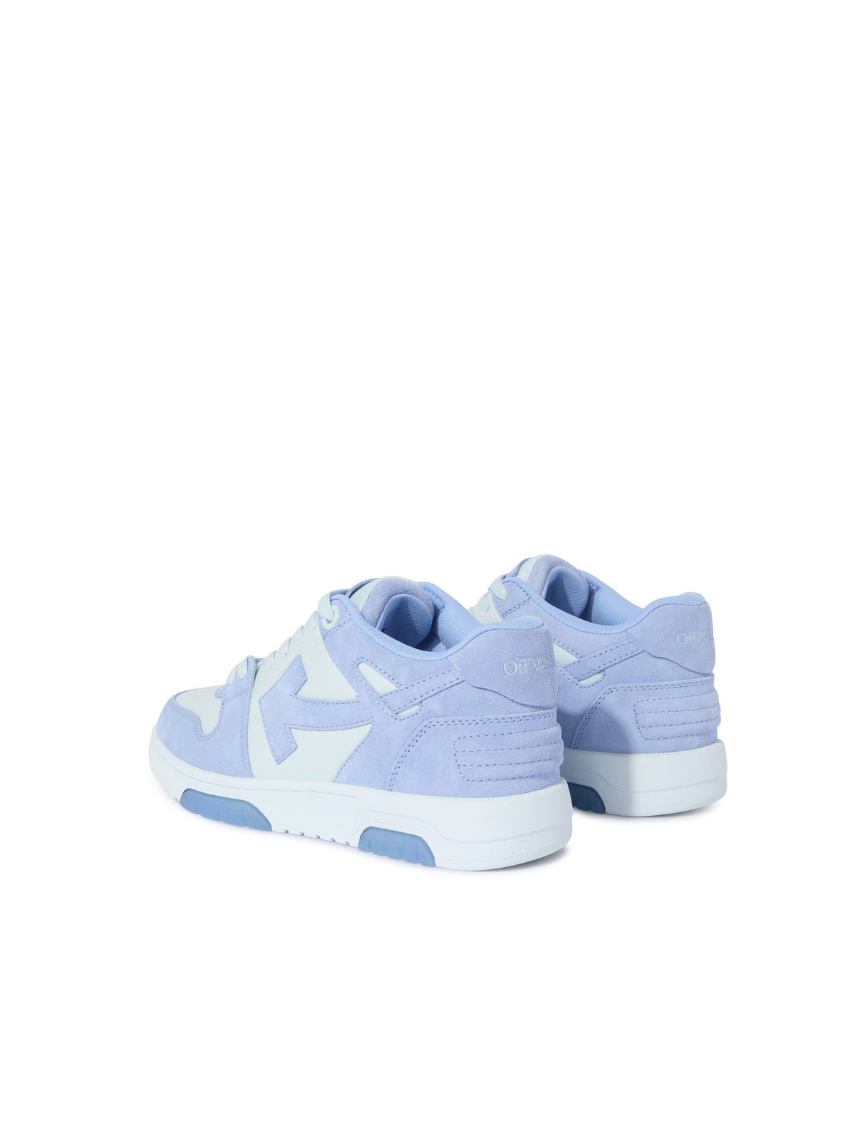 OFF WHITE OUT OF OFFICE SUEDE BLUE OMIA189S25LEA007