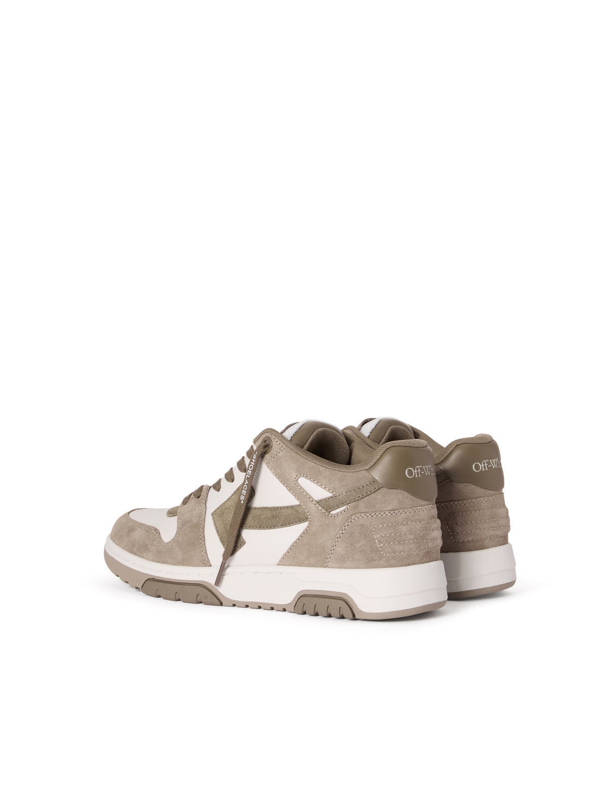 OFF WHITE Out Of Office Sneakers RODIO - LIGHT BROWN OMIA189S26LEA005