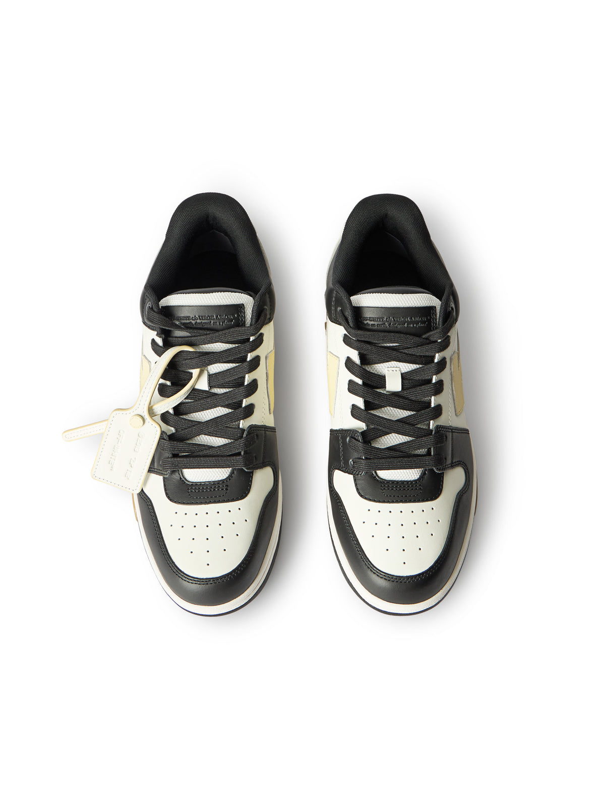 OFF WHITE Out Of Office Glow-in-the-dark Sneakers WHITE - GLOW IN THE DARK OMIA189S26LEA008